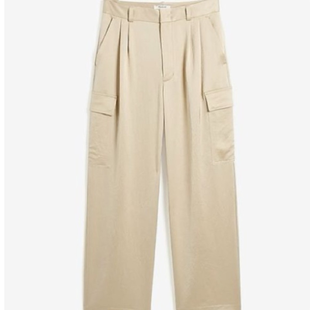 Madewell Tan Cargo Trousers